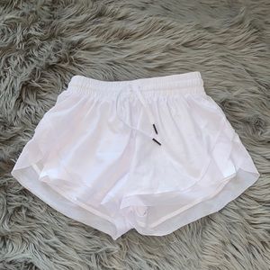 White athletic shorts